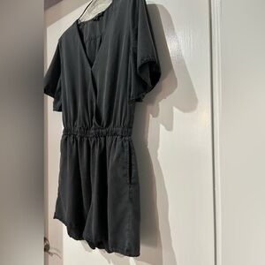 Velvet heart romper, medium